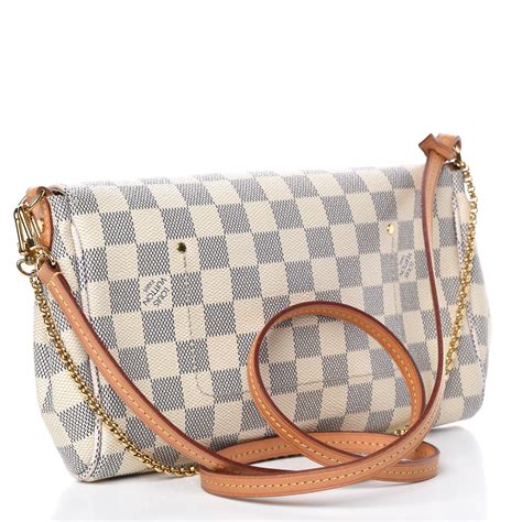 louis vuitton favorite mm damier azur replica|Louis Vuitton neverfull damier azur.